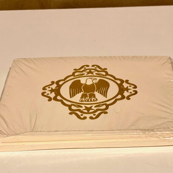 Sealed Embossed Bald Eagle Notecards | Vintage Stationery Set - Picture 2 of 4